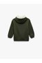 Long Sleeve Printed Hooded Fleece-Lined Oversized Sweatshirt - 2
