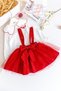 Girl's Dress Salopet Special Rose Dress Red - 2