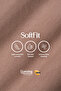 قميص داخلي نسائي من القطن ذو ياقة عميقة مكون من 3 قطع - SoftFit - 4