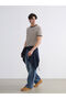 Crew Neck Printed Combed Cotton Men's T-Shirt - 2