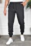 Unisex Regular Fit Sweatpants with Ribbed Legs - 3