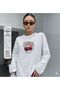 Women's Cherries Printed Long Sleeve T-Shirt