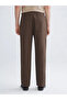 Xside Brown Standard Fit Men's Trousers - 3