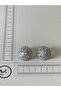Shiny Zircon Stone Baguette Stone Design Evening Dress Earrings - 3