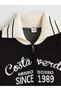 Polo Neck Girl's Knitwear Cardigan - 2