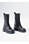 Size 35&42 Genuine Leather Women's Long Boots with Zipper Non-Slip Tan