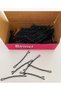 125 Pieces of Black Delicacies of Elegance and Reliability: Premium Wire Buckle Set 125 Pieces - 2
