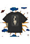 Oversize Unisex Cotton T-Shirt – Authentic Moon Print