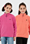 Soft Textured Zippered Stand Collar Ribbed 2-Pack Fleece Children's Polar