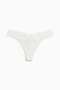 3-pack microfibre and lace thong briefs - 6
