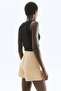 Button-front skort - 2