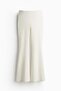 Textured jersey trousers