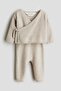 2-piece knitted cardigan and trousers set
