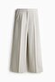 Wide tailored trousers