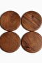 4-pack mango wood coasters - 2