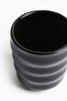 Fluted stoneware mug - 2
