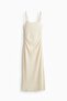 Textured jersey midi dress