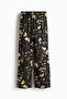 Straight pull-on trousers