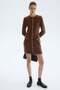 Knitted button-front dress - 6
