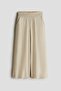 Smocked crinkled trousers