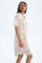Viscose tunic dress