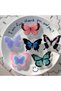 Popsocket Adhesive Butterfly Phone Grip Butterfly Shaped Acrylic Epoxy Surface Finger Holder - 2