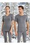 Arctic Short Sleeve V-Neck Unisex Thermal Underwear for Skiing Outdoor and Daily Winter Use