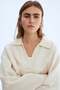 Fine-knit collared jumper - 3