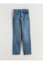 Lcw Jeans Indigo Mom Fit Women's Jean Trousers - 5