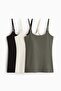 MAMA 3-pack nursing vest tops - 4