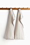 2-pack scalloped-edge tea towels