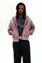 Oversized Fit Zip-through hoodie - 3