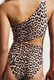 Padded-cup High-leg swimsuit - 4