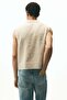 Loose Fit Fluffy sweater vest - 7
