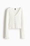 Frill-trimmed cardigan - 5