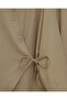 Cross-Buttoned, Side-Tied Wool Effect Suit - Mink - 6