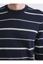 Özmarka New Season Crew Neck Striped Men's Knitwear Sweater - 5