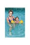 Bway Swimsafe Baby Armbands - Step 25X15, Durable Plastic Floaties for Pool Fun, 3 Pack - 3
