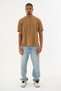 Men's 100% Organic Cotton Soft Textured Comfort Fit Crew Neck T-Shirt E222 - 2