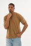 Men's 100% Organic Cotton Soft Textured Comfort Fit Crew Neck T-Shirt E222 - 5