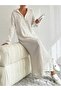 Triko Winter Single Knit Side Slit Long Dress - 4