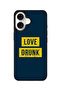 iPhone 17 Case, [Compatible with MagSafe] Slim Magnetic cover Phone Case iPhone 17 -LoveDrunk