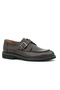 Genuine Leather Eva Sole Buckle Detailed Loafer Men's Shoes - E023 - 2