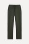 Men's Navy Blue Loose Fit Sweatpants with Tie Waist - 5