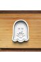 Halloween Cute Ghost 008 Set of 4 Cookie and Candy Dough Molds - 4