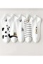 5 Pairs of Economical Package Women's Short Booties Socks Set