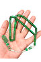 Green Color Cut Model Kazaz Tassel Fire Amber Prayer Beads - 2