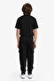 F4171 Black Boys' Elastic Waist Cargo Sweatpants - 6