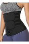 Women's Double Neoprene Waist Trainer Belt for Waist Training, Fitness, Waist Trimmer, Body Shaper - 7