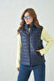 Women's Transitional Puffer Vest Inside a Lined S Water-Repellent Ü Windproof I Mock Neck a Lightweight Olgulu Sport Vest - 4